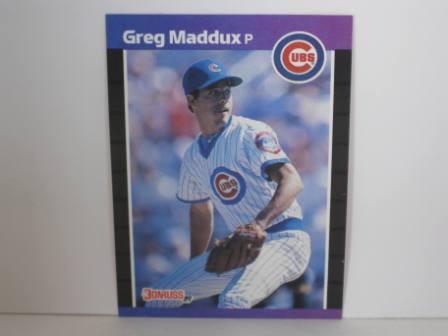 Greg Maddux #373 1989 Donruss Baseball Card